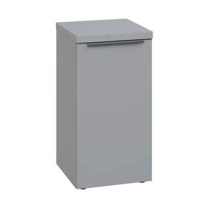 SIN 2 - 4D kancelářská skříň, 1-dveřová, pravá, 770x400x400, šedá SIN 2 - 4D kancelářská skříň, 1-dveřová, pravá, 770x400x400, šedá